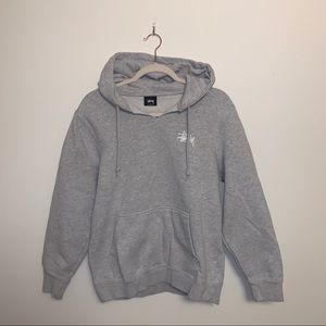 Study Grey & White Logo Hoodie